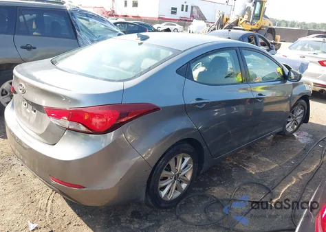 2016 Hyundai Elantra Se z USA, uszkodzony, nr VIN KMHDH4AE4GU568357